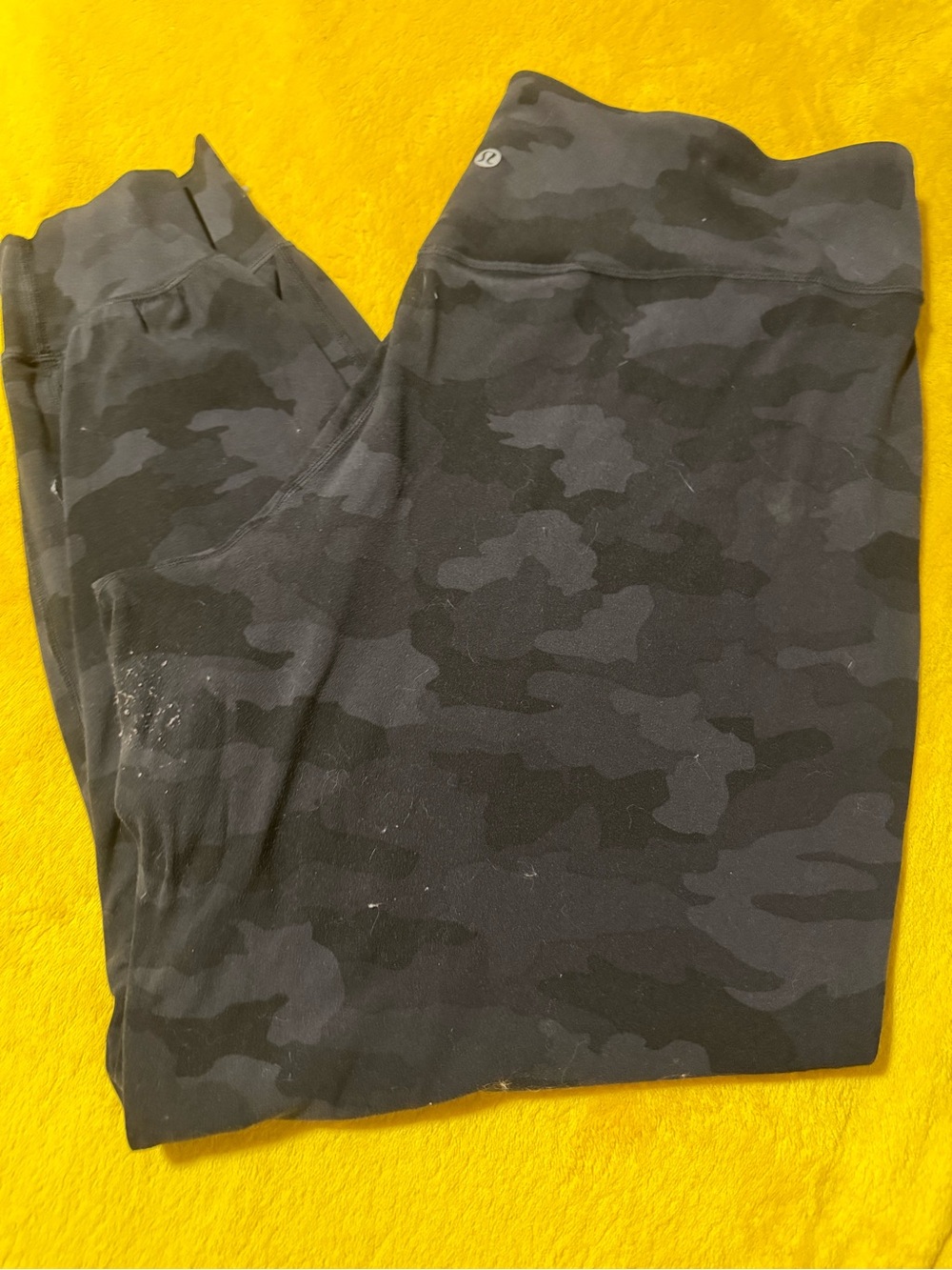 lululemon athletica Black Camo Joggers